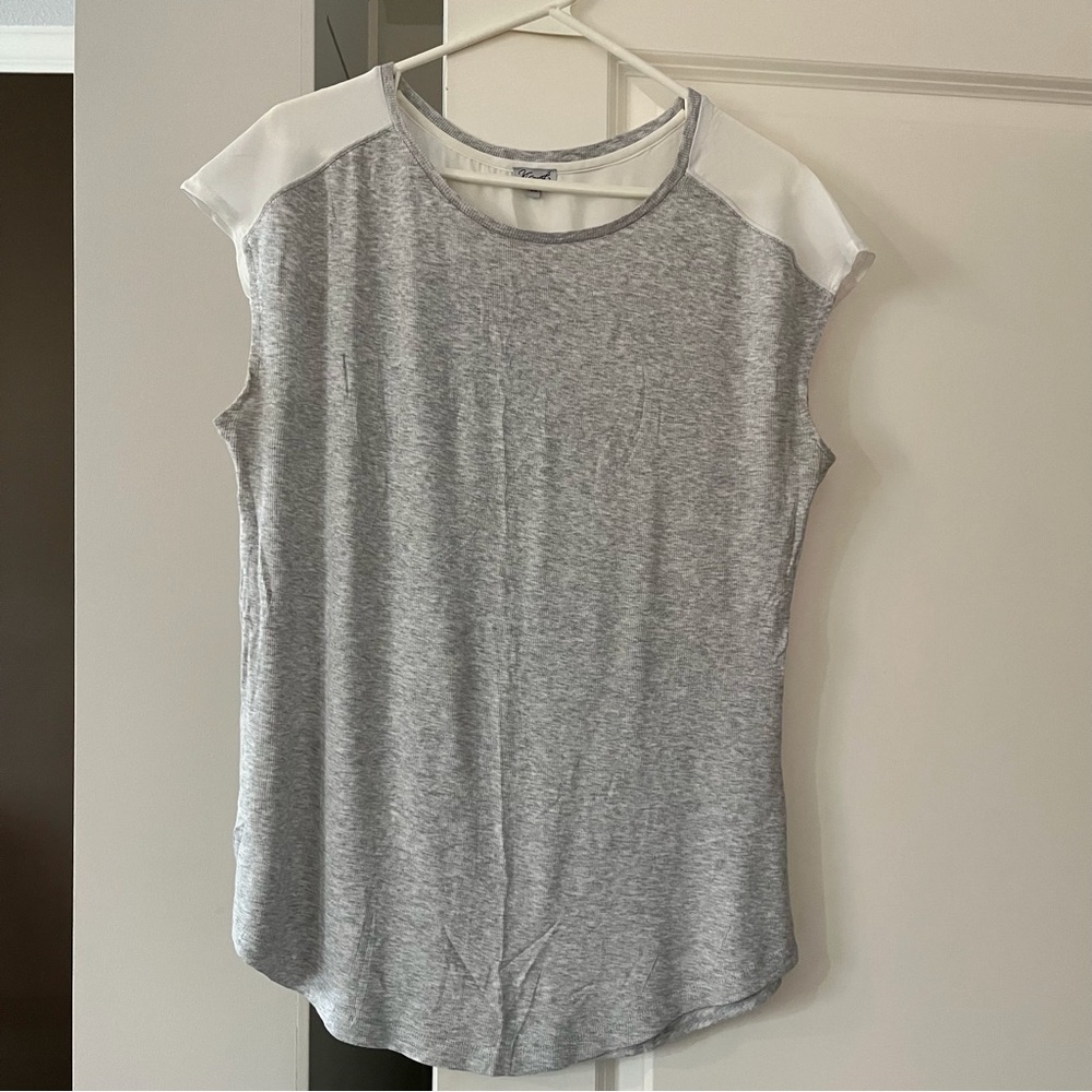 Kismet shirt with cap sleeves